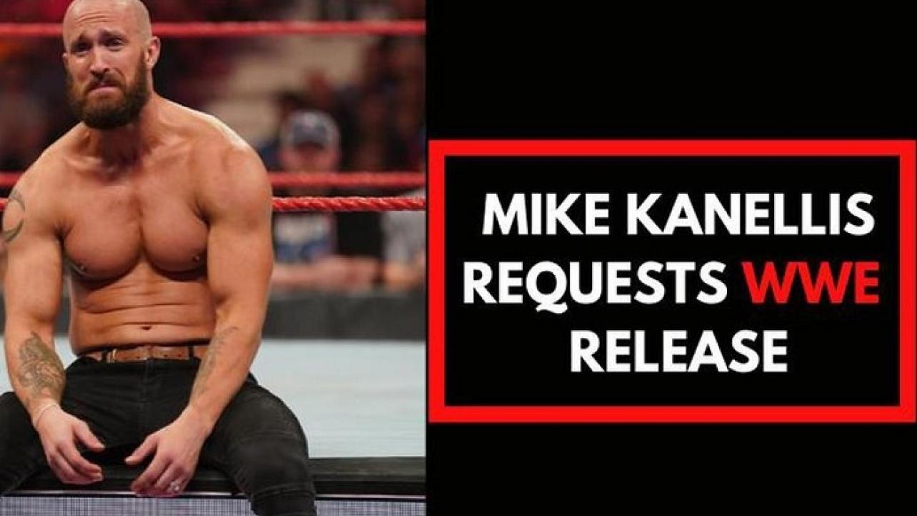 Mike Kanellis Requests Release From WWE (10/14/2019)