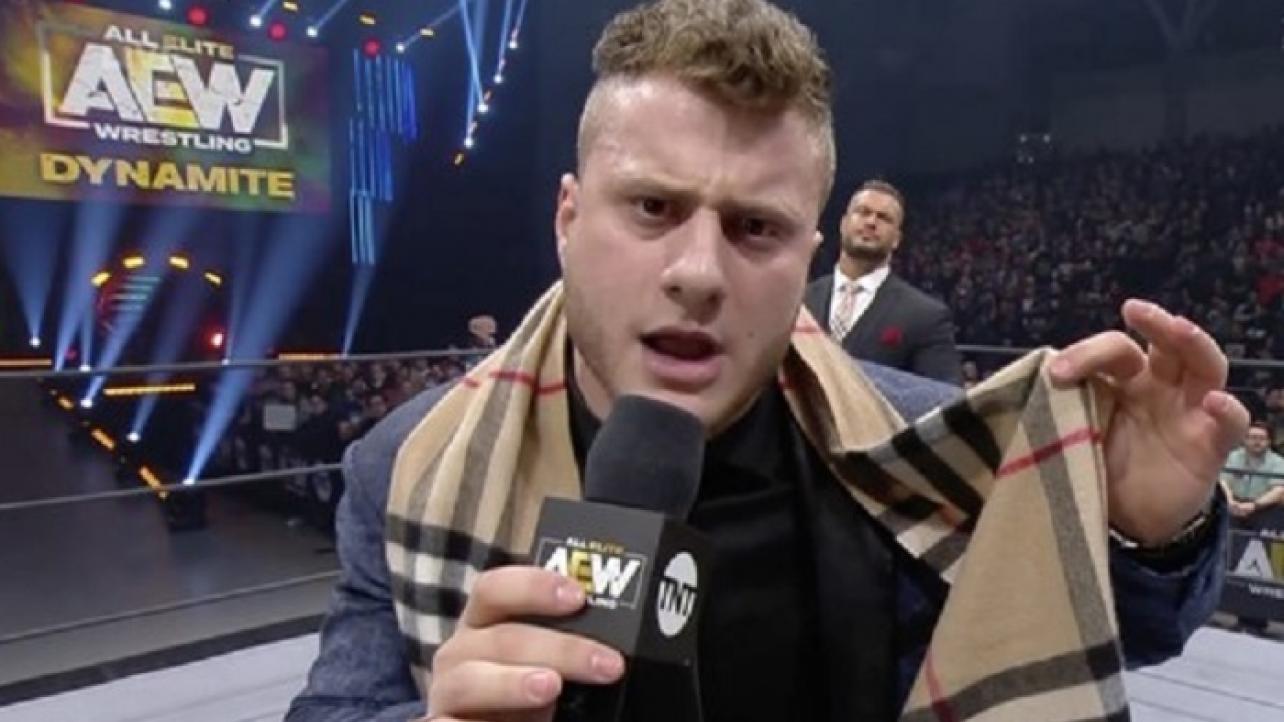 MJF Being Interviewed As Neutral Witness In Backstage AEW Fight Involving CM Punk, Young Bucks
