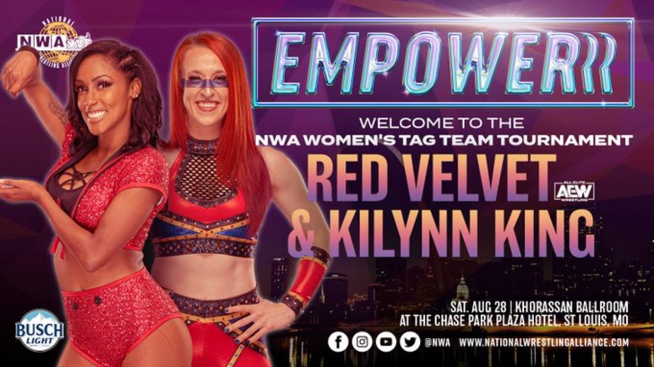 Red Velvet & KiLynn King Announced For Tag-Team Title Tournament At NWA EmPowerrr