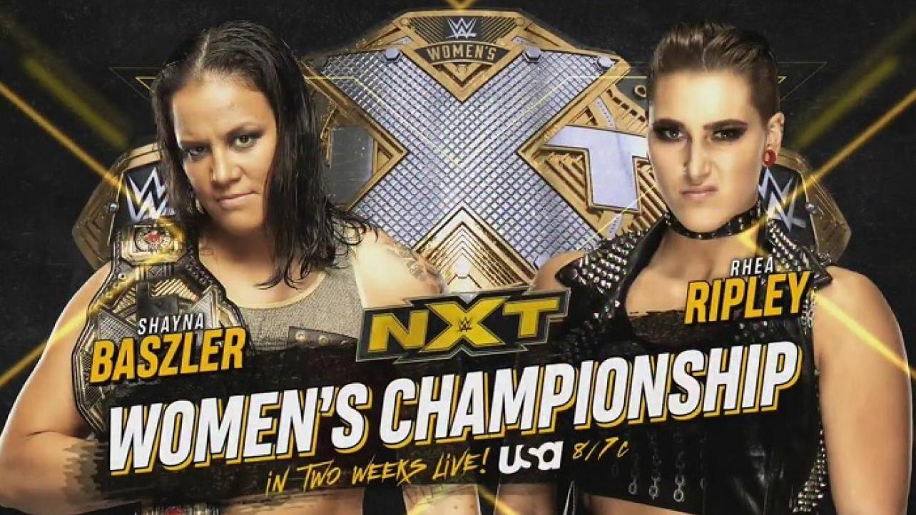 Shayna Baszler vs. Rhea Ripley Title Match Set For NXT On USA On Dec. 18th