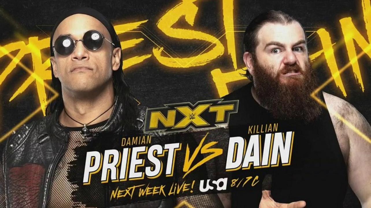 NXT On USA To Feature Damian Priest vs. Killian Dain Next Week (12/4/2019)