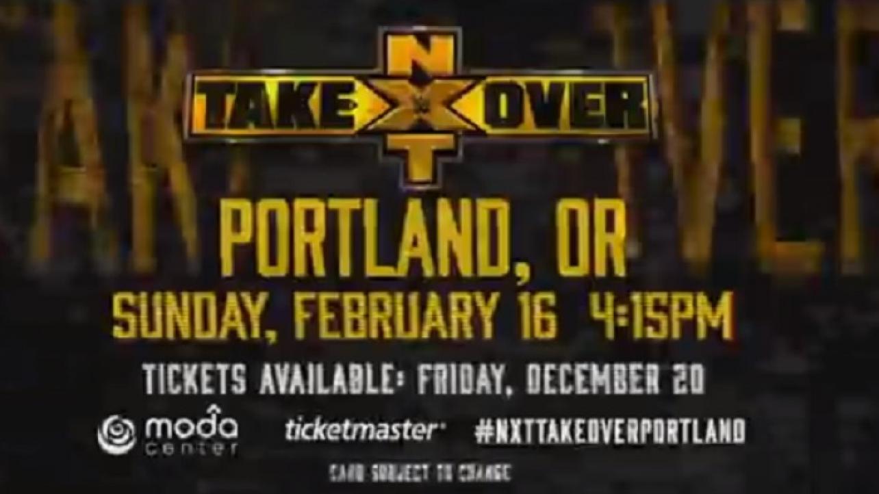 NXT TakeOver: Portland Card Takes Shape Following This Week's NXT On USA