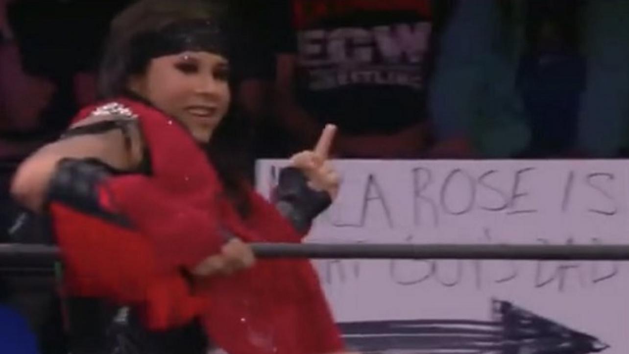 Nyla Rose Fan Ejected Due To Transphobic Sign