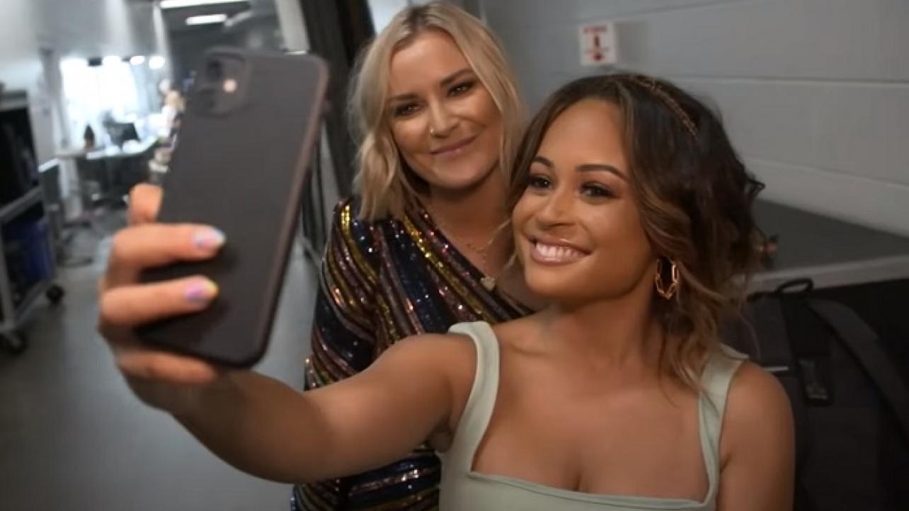 Renee Young WWE Farewell Behind-The-Scenes At SummerSlam (VIDEO