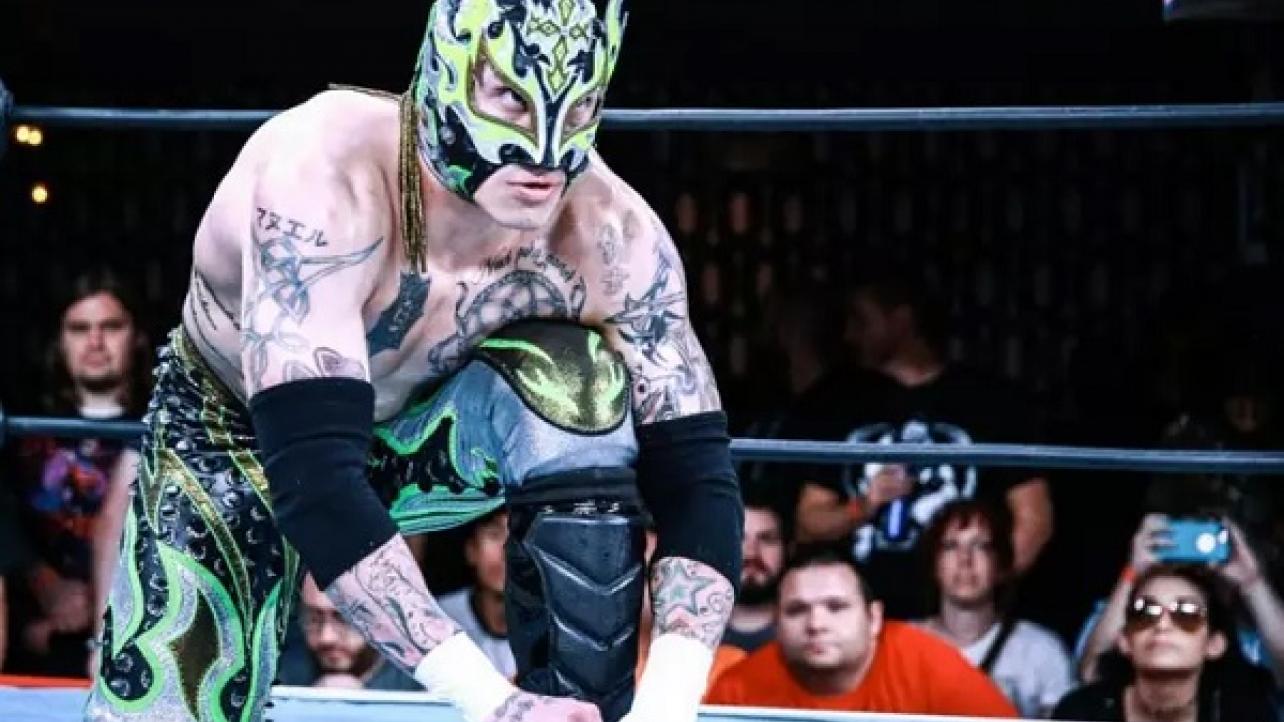 Rey Fenix Suffers Leg Injury At Big Time Wrestling Event (8/24/2019)