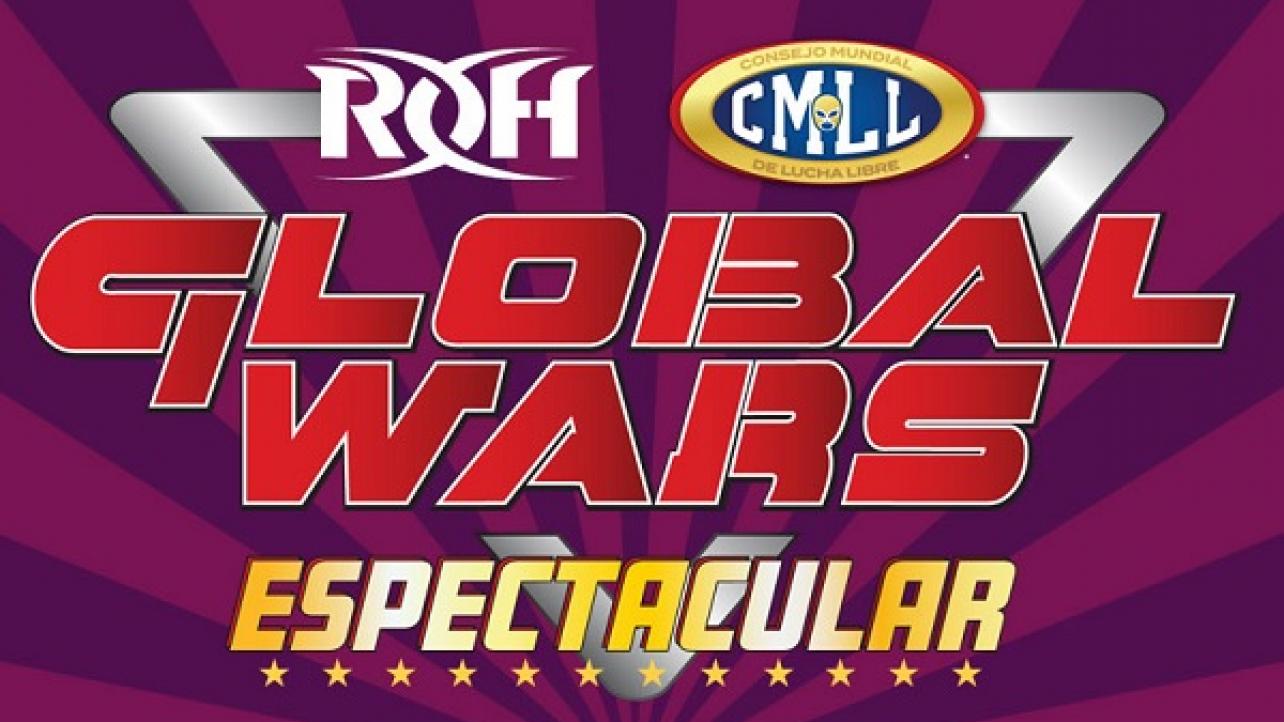 ROH Global Wars Espectacular Results (9/8): Jeff Cobb & Rush vs. The Kingdom