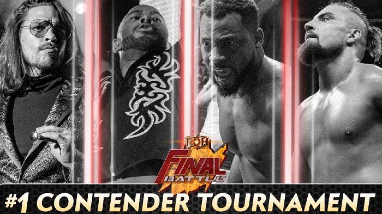 ROH Announces First 4 Participants For Huge 8-Man World Title No. 1 Contender Tournament