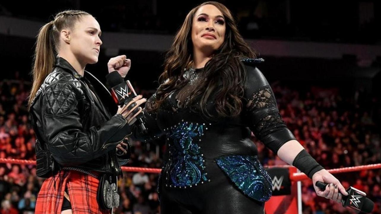 Ronda Rousey / Nia Jax (WWE Monday Night RAW