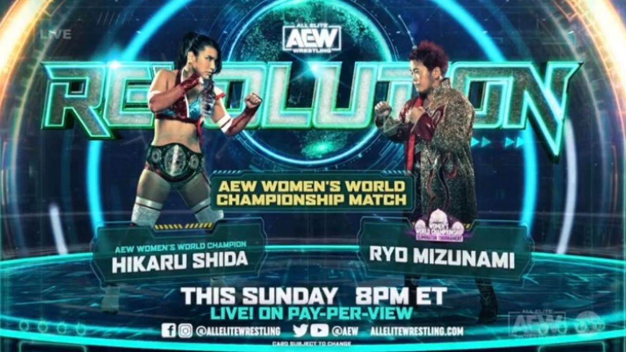 Ryo Mizunami Earns Revolution Title Shot With AEW Women's World Title Eliminator Tournament Win