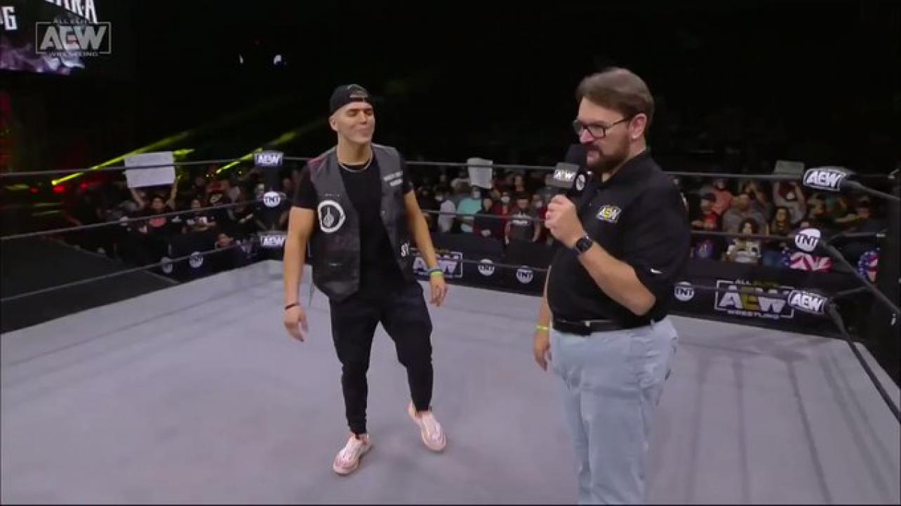 Sammy Guevara's Major Announcement From Tonight's AEW Dynamite Revealed (Video)
