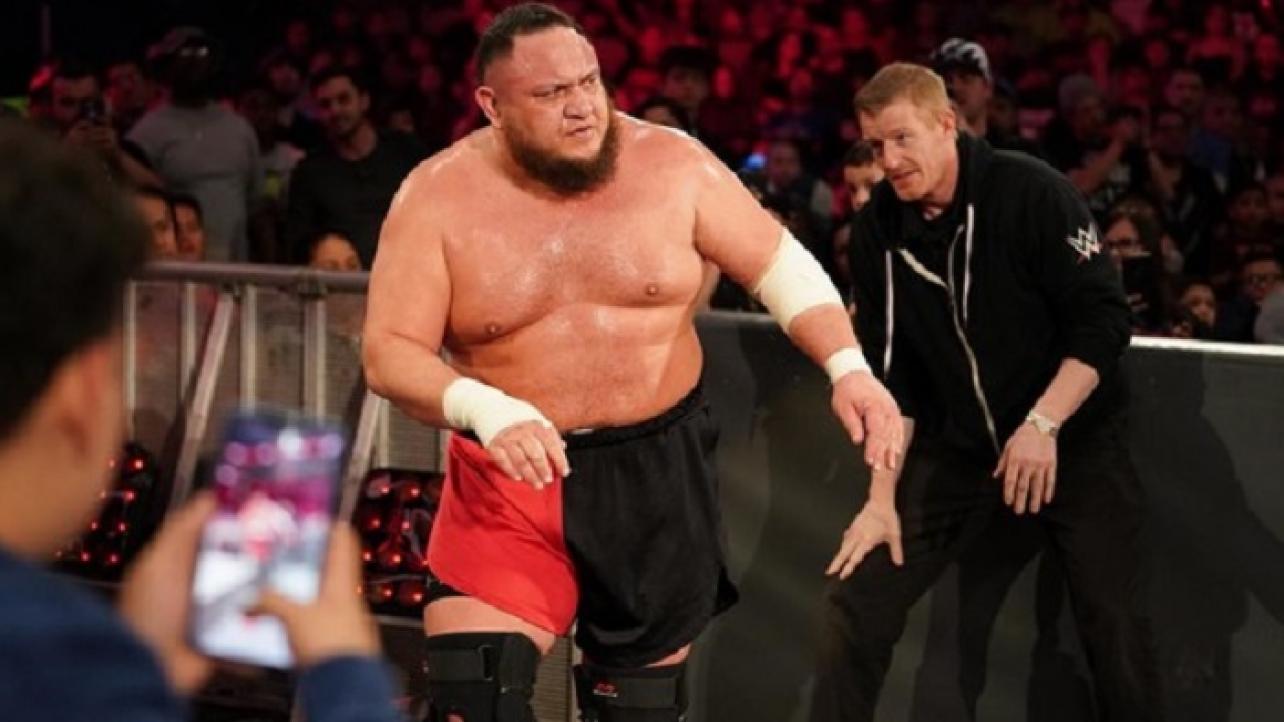 Samoa Joe Injury Update Following WWE Royal Rumble 2020 Pay-Per-View
