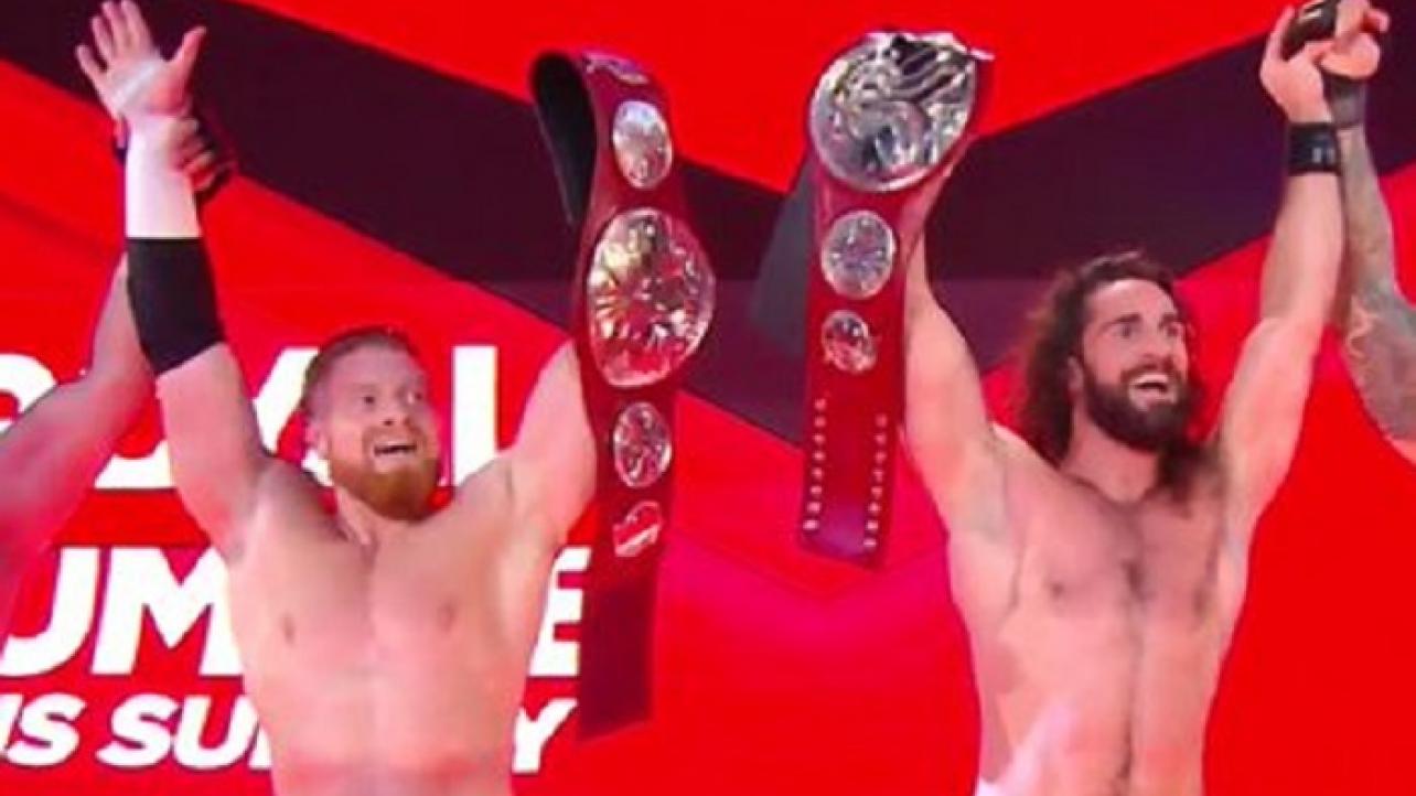 Seth Rollins & Buddy Murphy Win RAW Tag Titles (1/20/2020)