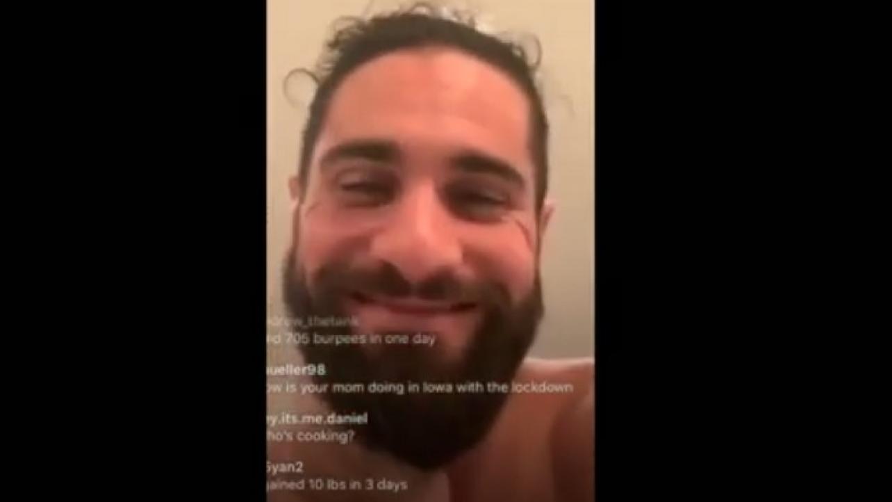 Proud Papa Seth Rollins Reacts To Birth Of Daughter Roux (Video)