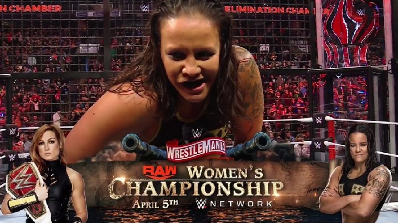 RAW Women's Title Match Official For WrestleMania 36