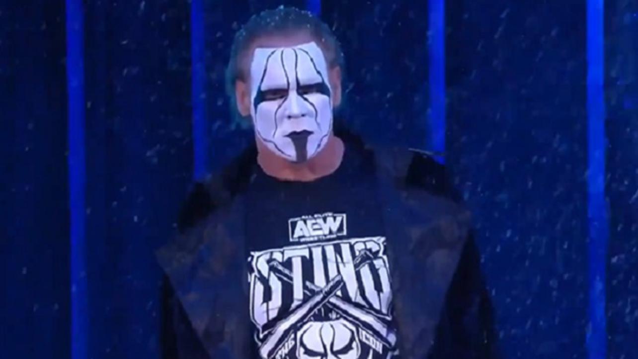 WATCH: "The Icon" Sting Makes All Elite Wrestling Debut At Winter Is Coming Special On TNT (VIDEO)