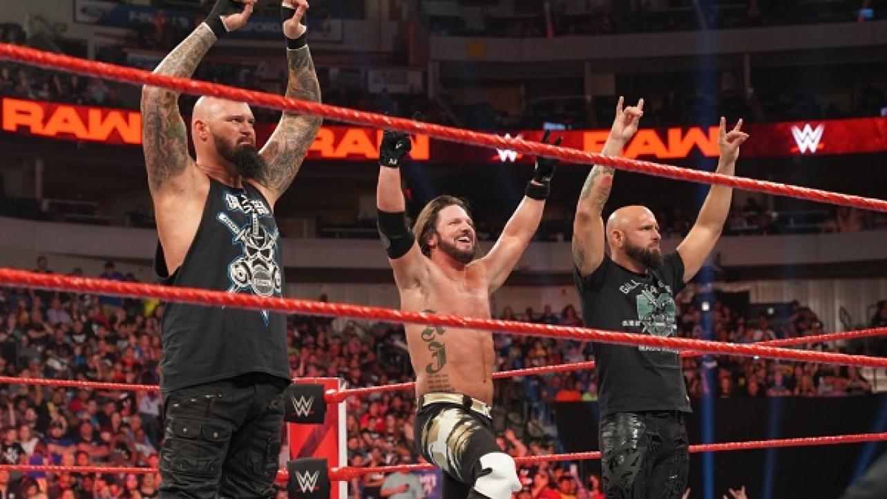 Update On The Club Reuniting, Aleister Black/Extreme Rules, Miz/MLB Celebrity Game
