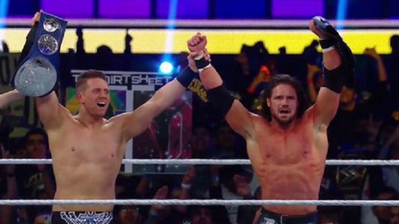 WATCH: The Miz & John Morrison Win SmackDown Tag-Team Titles At WWE Super ShowDown (Video)