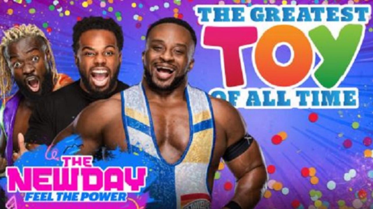 New Day Starts "Greatest Toy Of All-Time" Tourney (Video), Undertaker vs. Lesnar Full Match From WMXXX, WWE Icons
