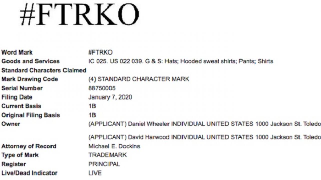 The Revival File To Trademark "Shatter Machine" & "#FTRKO" (PHOTOS)