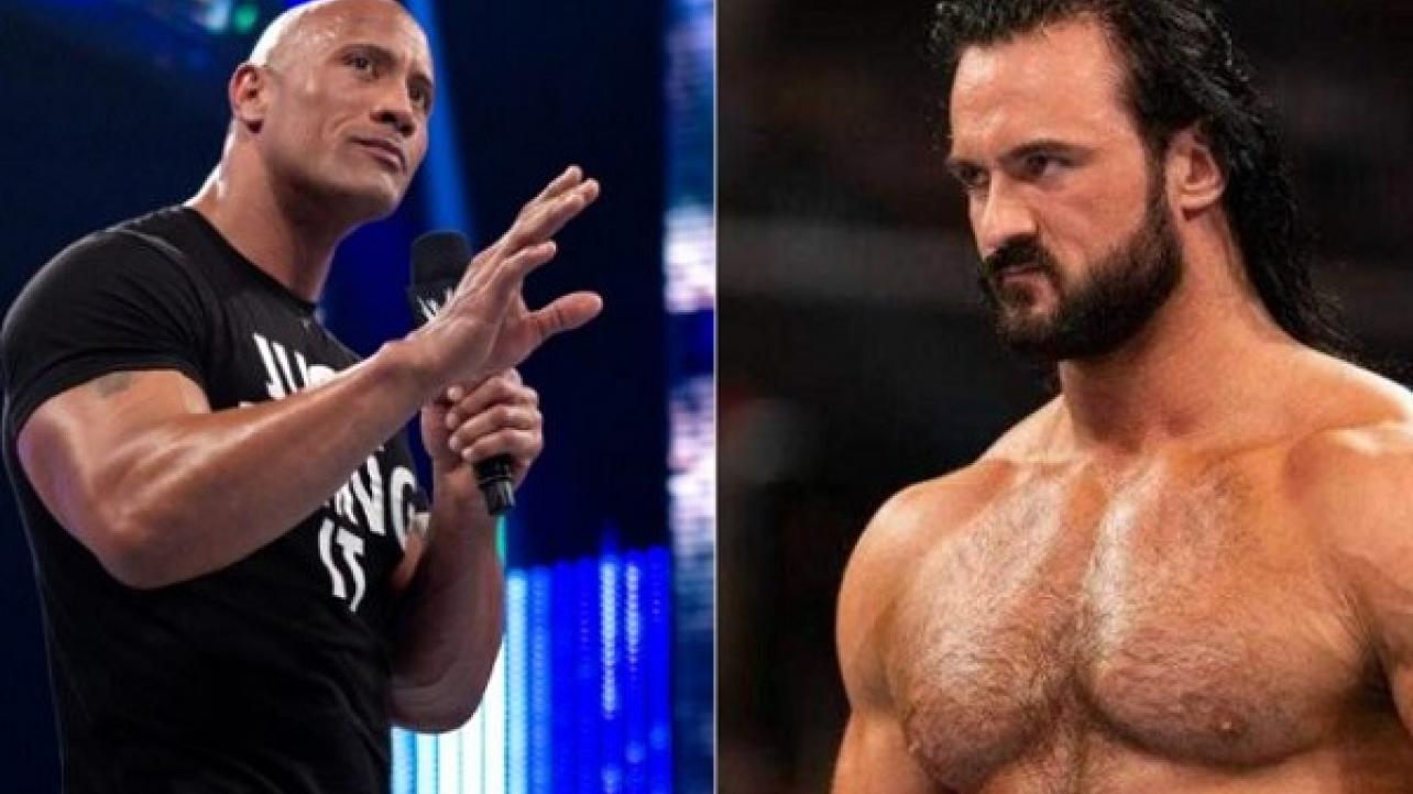 The Rock Offers High Praise To Drew McIntyre