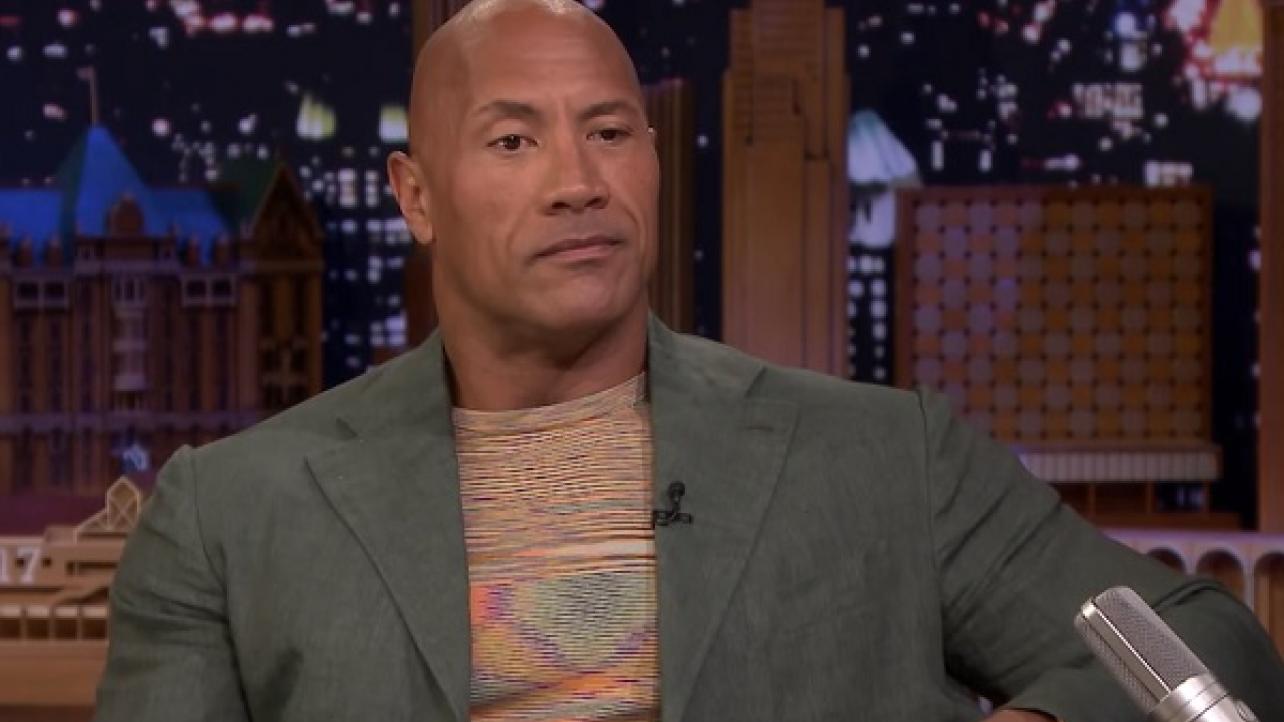 The Rock Appears On "The Tonight Show with Jimmy Fallon"