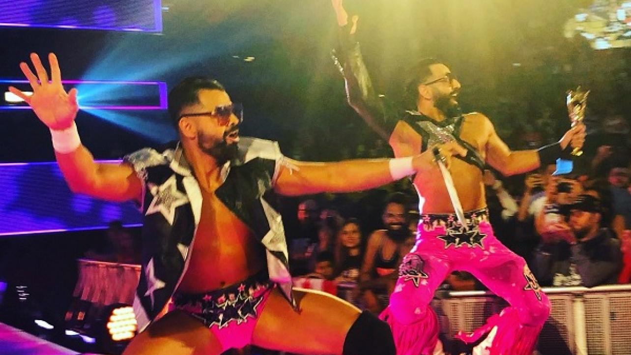 The Singh Bros Explain Why Last Night's 205 Live Match Was Personally Significant To Them