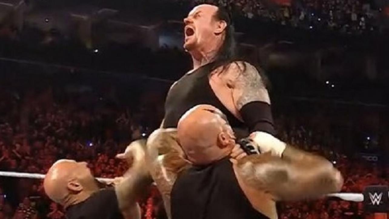 WATCH: The Undertaker Makes Surprise Appearance At WWE Elimination Chamber (Video)