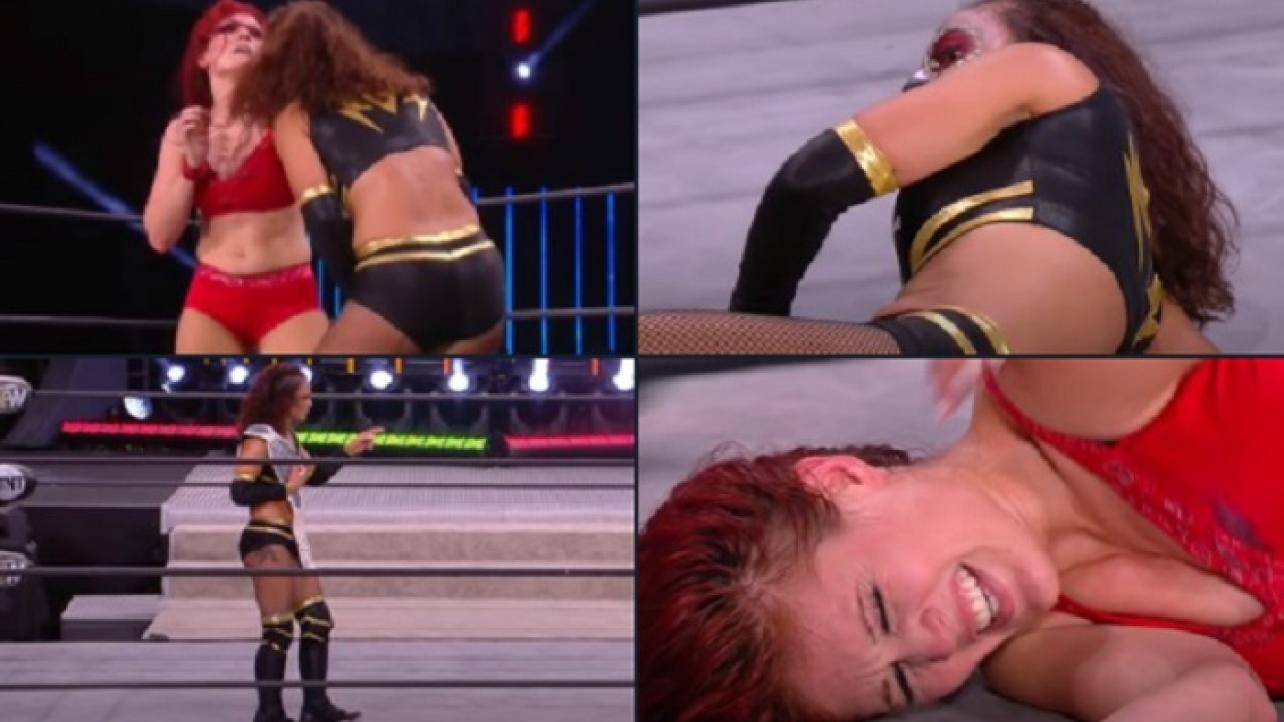 Update On Thunder Rosa-Ivelisse Shoot During AEW Dynamite Match