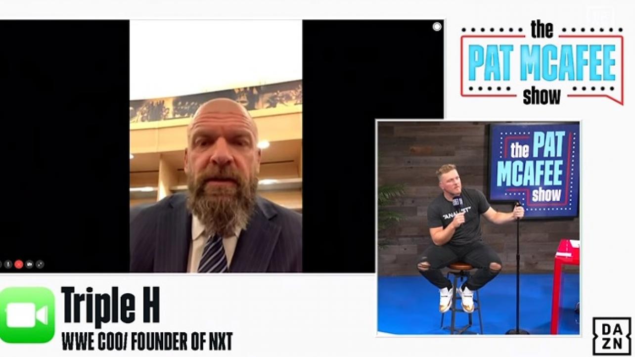 Triple H Talks AEW vs. NXT On "The Pat McAfee Show"