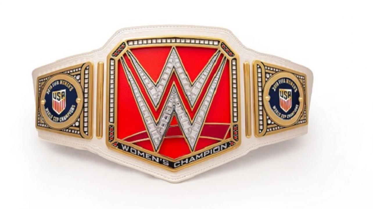 WWE Story On Custom Title Belts Being Sent To U.S. Women's Soccer Team (7/8/2019)