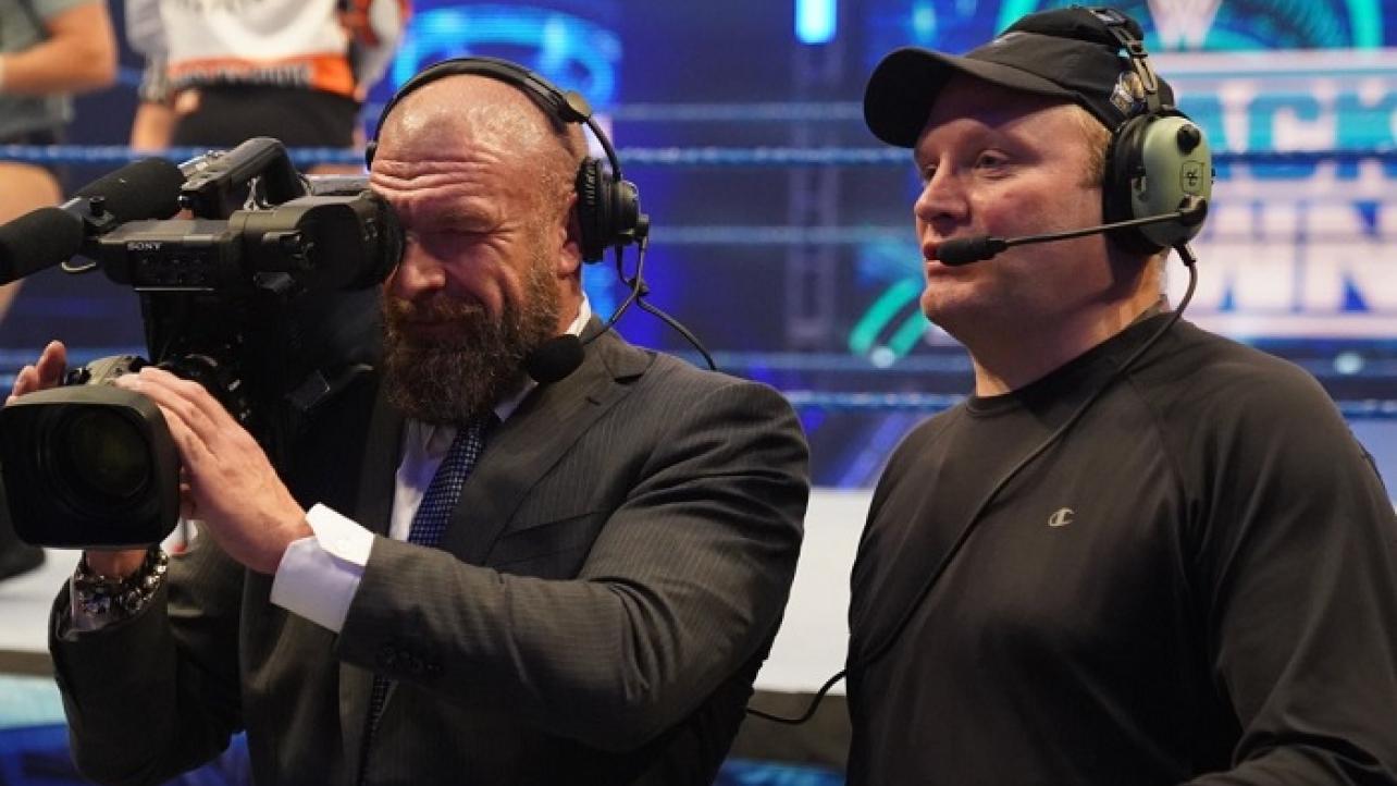 Triple H Working As Cameraman At Friday Night SmackDown (Photo)
