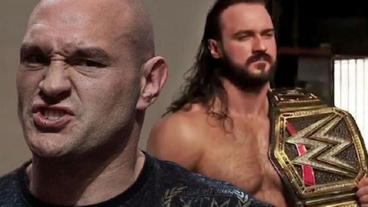 Tyson Fury Responds To WWE Champion Drew McIntyre's Challenge: "Anytime, Any Place, Anywhere!"