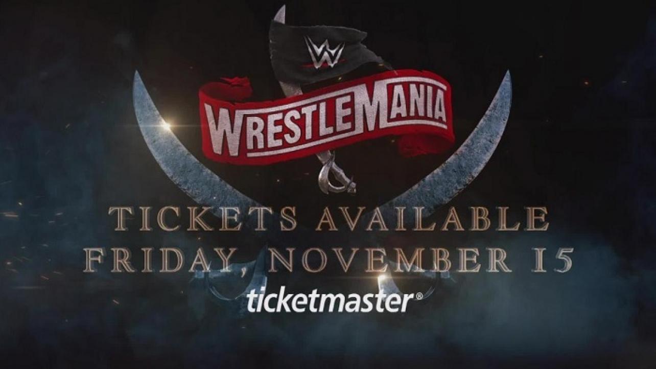 Update On WrestleMania 36 Travel Packages, Individual Tickets Go On Sale Nov. 15