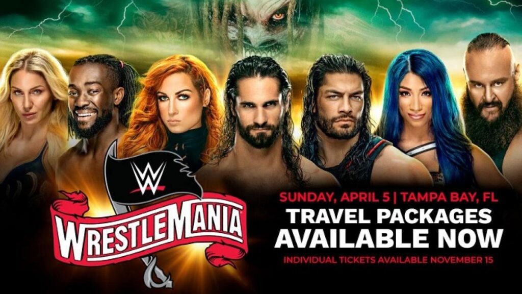 WrestleMania 36 Travel Packages NOW Available For 4/5/2020 WWE PPV At ...