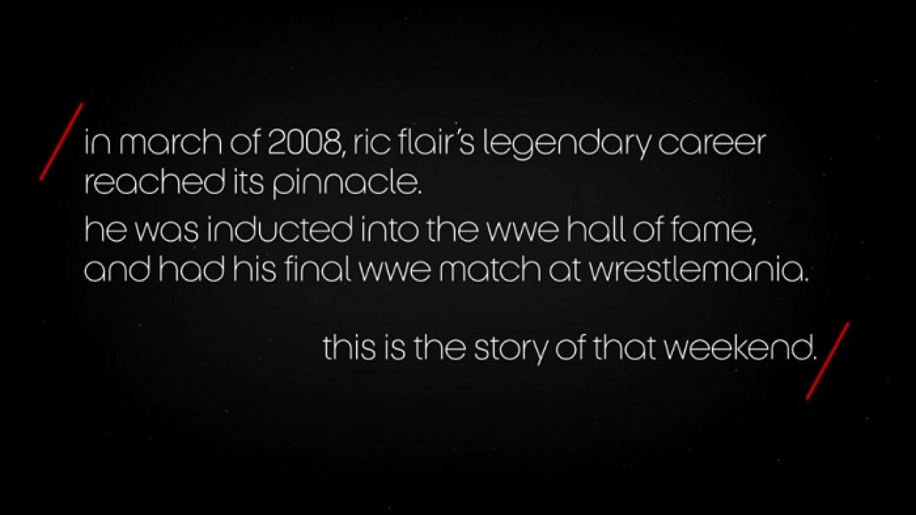 WATCH: 'WWE 24 - Ric Flair: The Final Farewell' WWE Network Documentary (VIDEO)