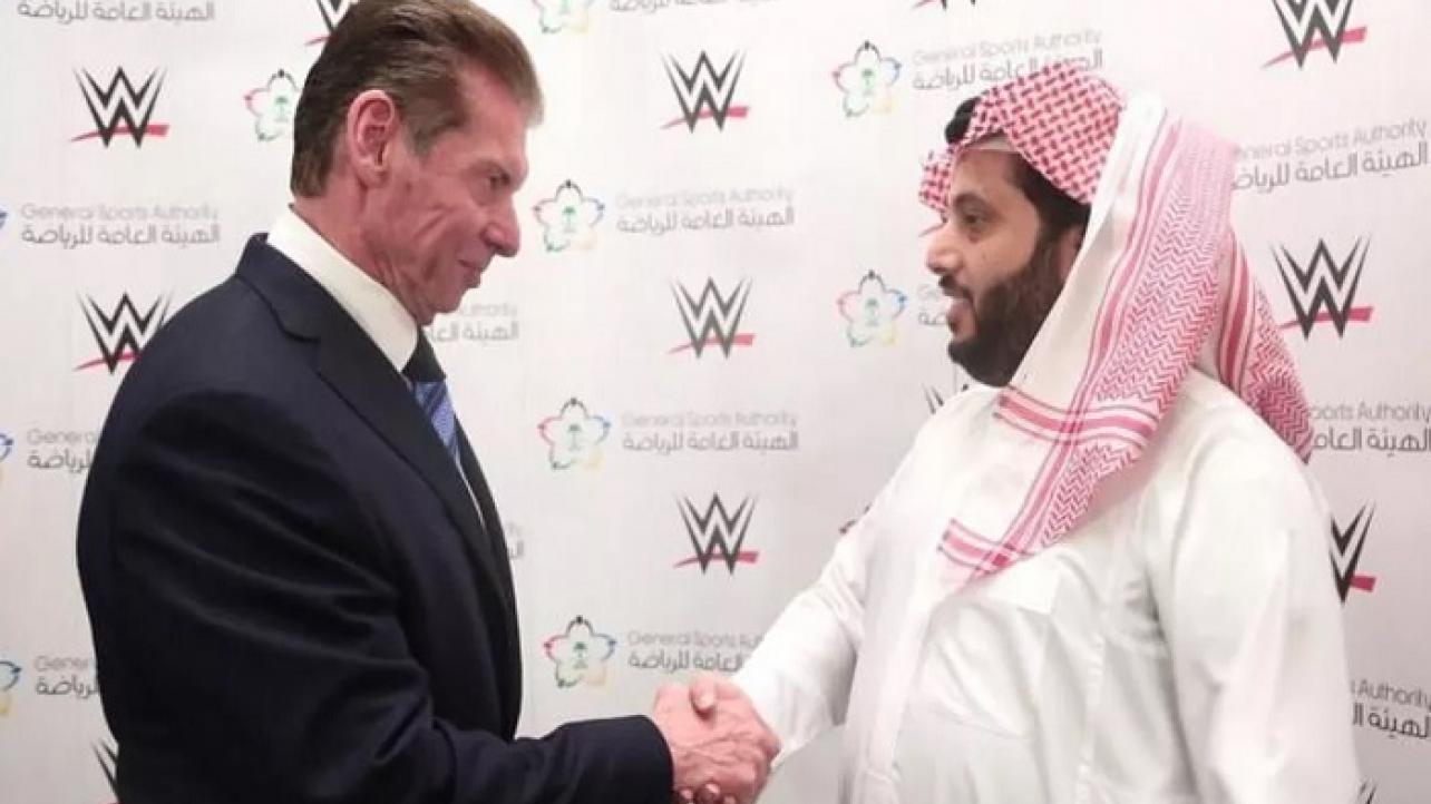 Vince McMahon & Crown Prince Of Saudi Arabia