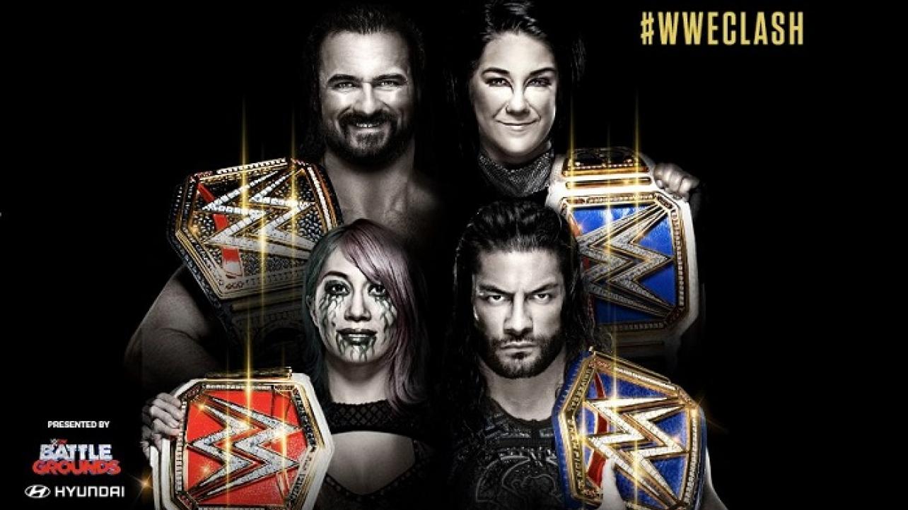 WWE Clash Of Champions 2020 Updates