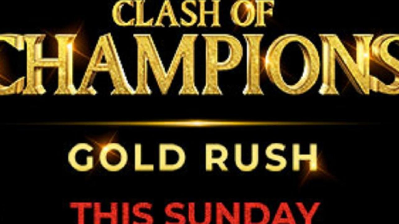 WWE Clash Of Champions: Gold Rush 2020 PPV Lineup For This Sunday, September 27