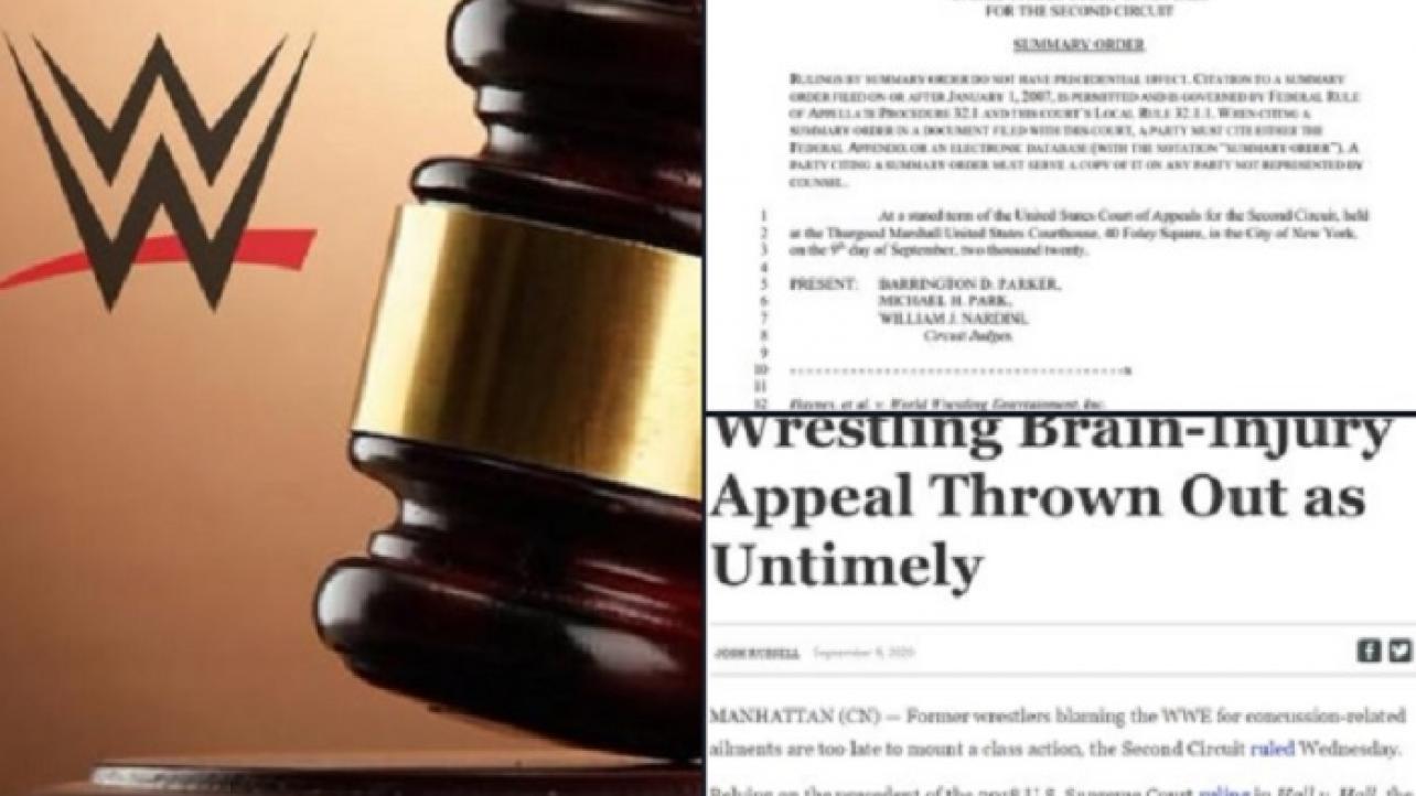 WWE Concussion Lawsuit Thrown Out