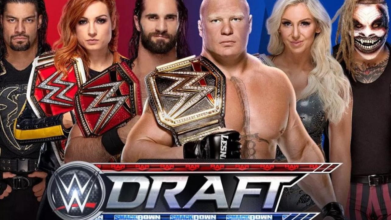 WWE Draft Pools For Tonight Released (10/11/2019)