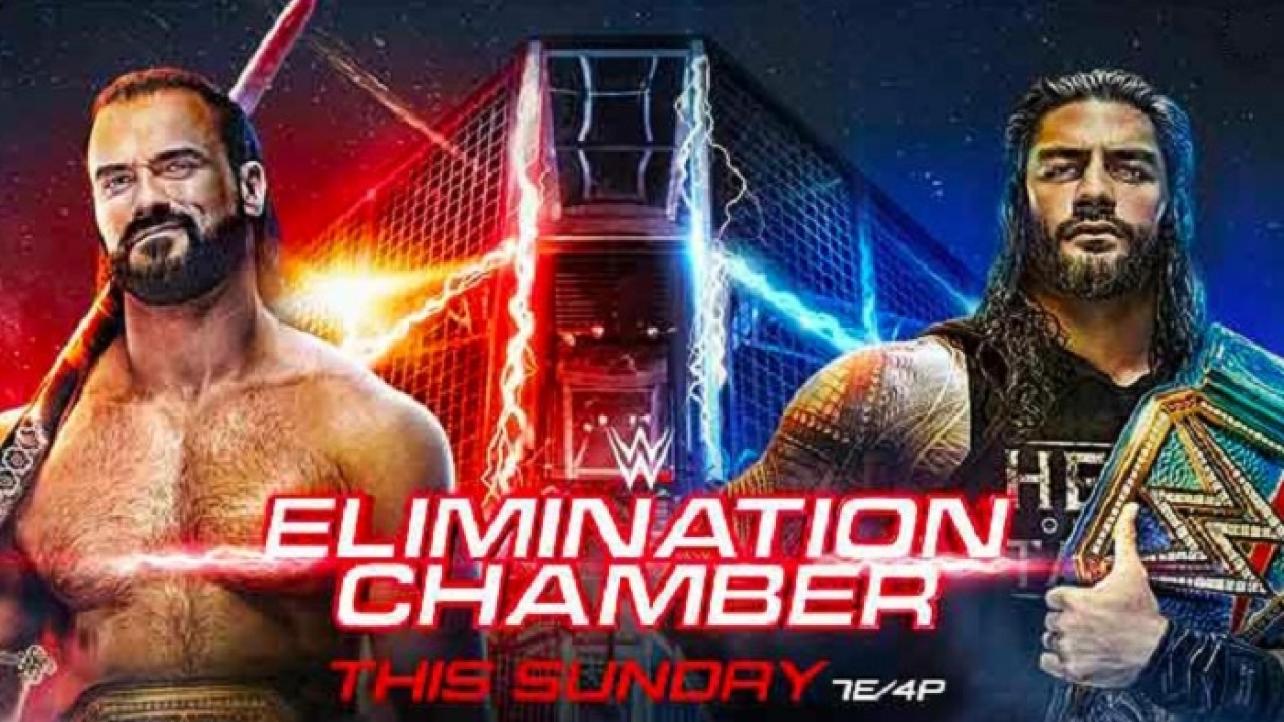 New Match Announced For WWE Elimination Chamber PPV On Sunday