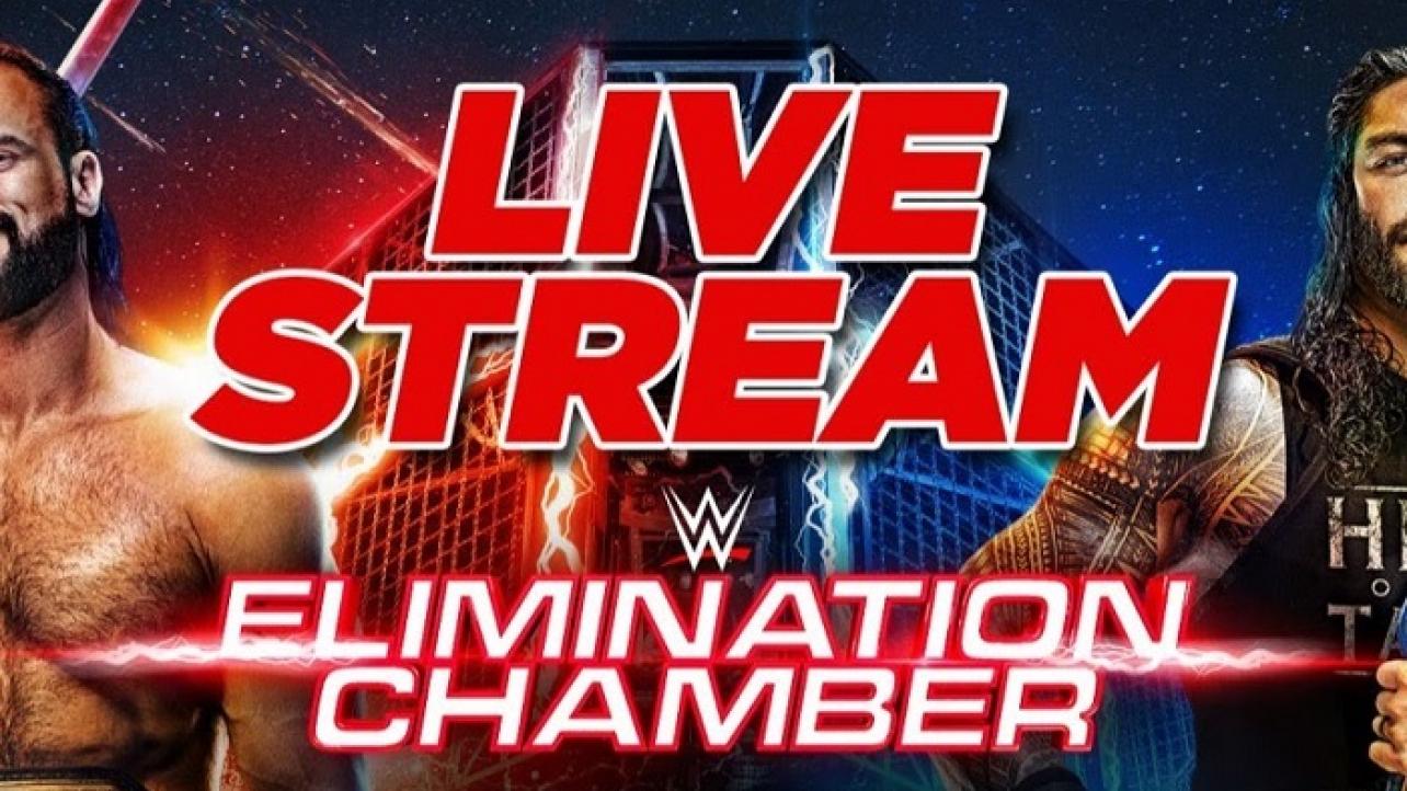 WATCH: WWE Elimination Chamber 2021 Live Stream For PPV From St. Petersburg, FL. (VIDEO)