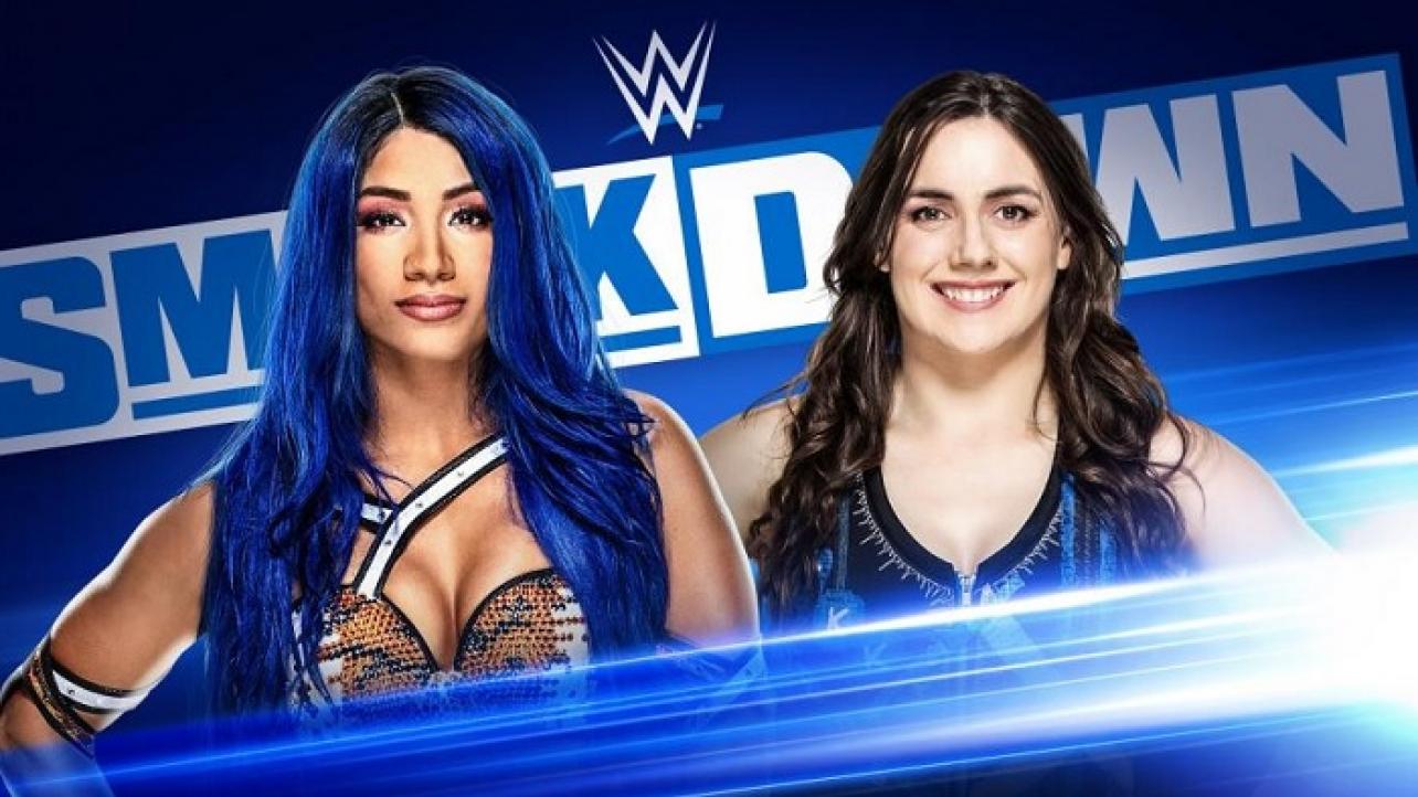 Sasha Banks vs. Nikki Cross Announced For WWE Friday Night SmackDown On FOX (11/8/2019)