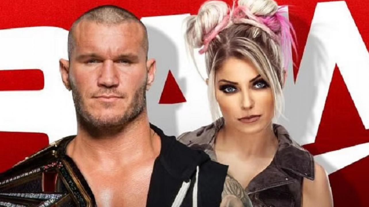 A Moment Of Bliss With Alexa Bliss & Randy Orton To Kick Off Tonight's WWE Raw