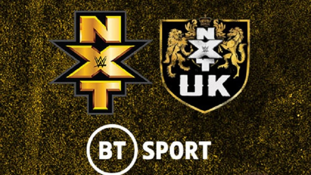 WWE NXT & NXT UK To Air On BT Sport In UK & Ireland Starting In January Of 2020