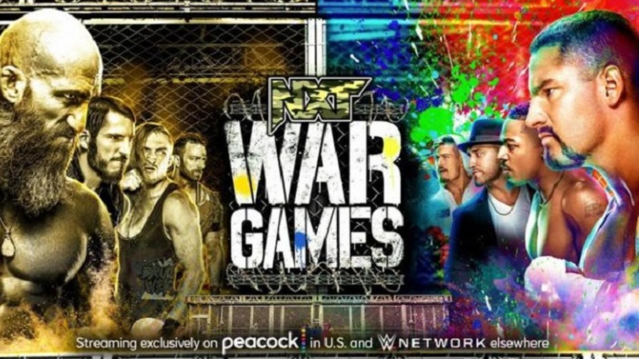 NXT WarGames Official Event Poster For Sunday's Show In Orlando, FL. (12/5/2021)