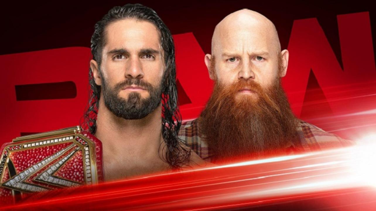 WWE RAW Preview For Tonight (10/28/2019)