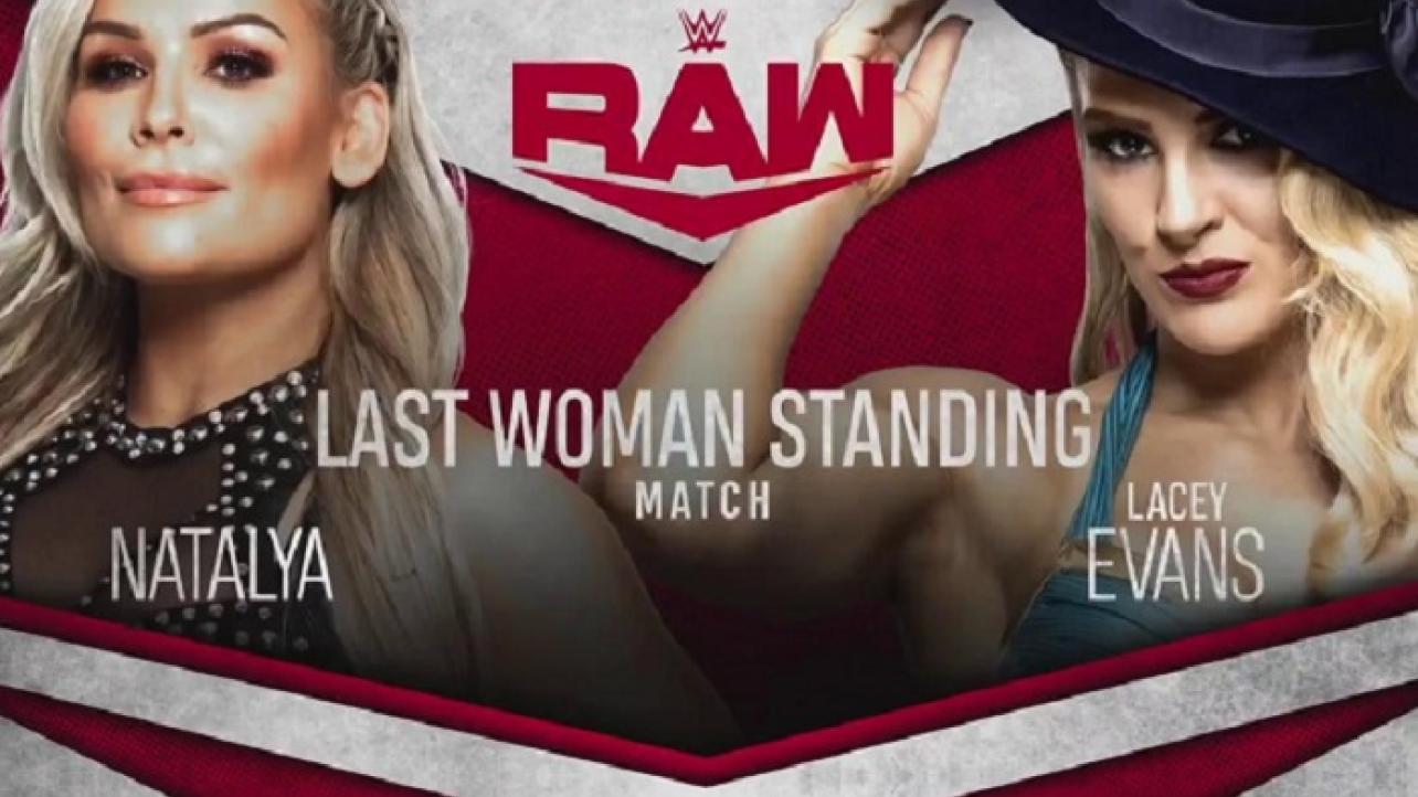 WWE RAW Match Announced For Tonight (10/7/2019)