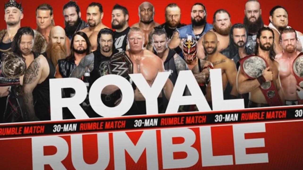 Royal Rumble Updates