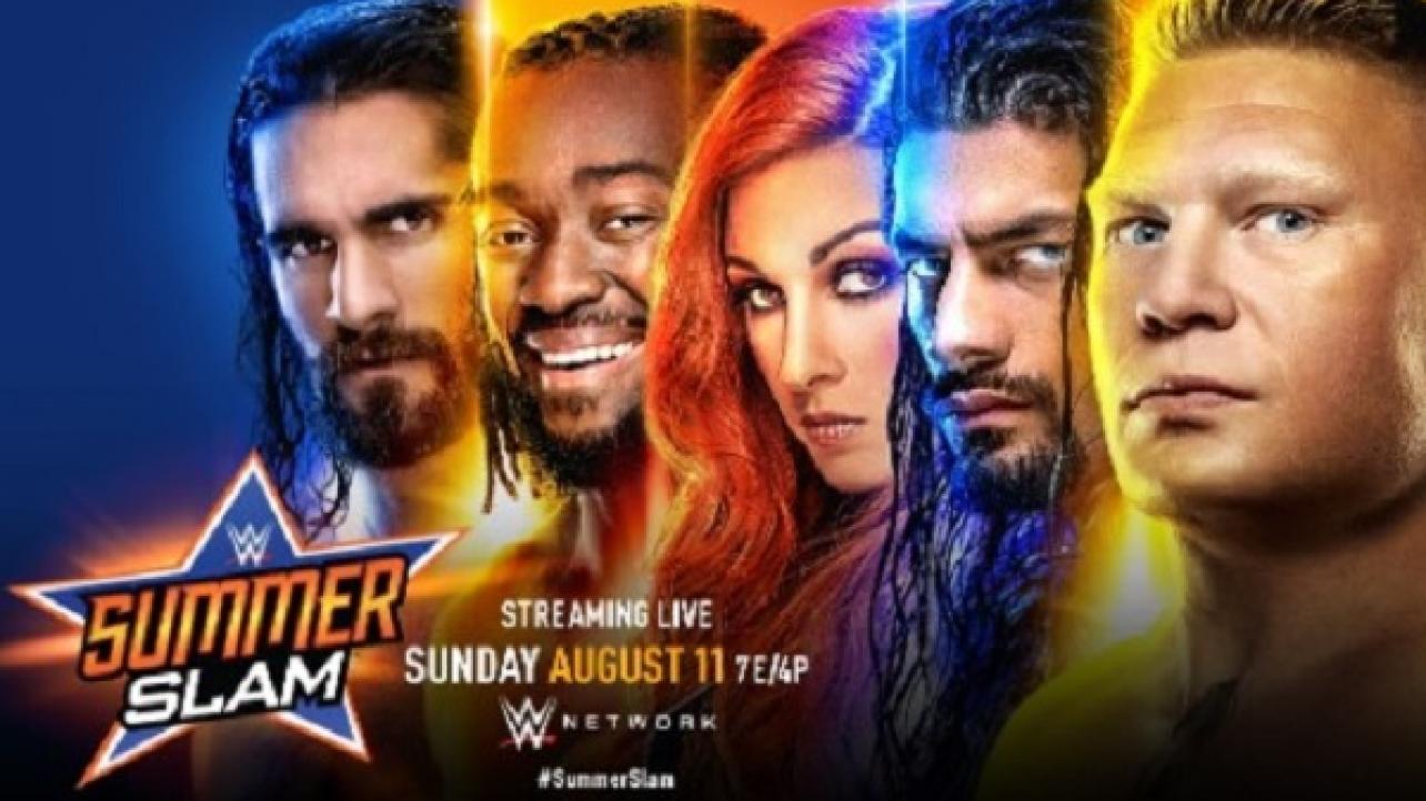 WWE SummerSlam 2019 Lineup As Of 8/7/2019